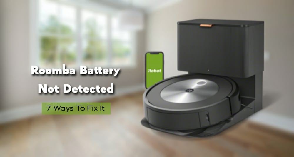 Roomba Battery Not Detected